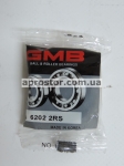 Подшипник генератора задний Лачетти/Такума/Матиз/Эванда/Эпика (GMB) 6202 2RS