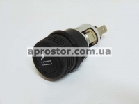 Прикуриватель Ланос в сборе (оригинал) с кольцом-95954537/ 96160018