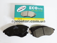 Тормозные колодки передние Авео (ECO) Корея 96534653