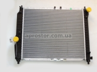 Радиатор основной Авео 480mm МКПП (Van Wezel) 96536523/81002066